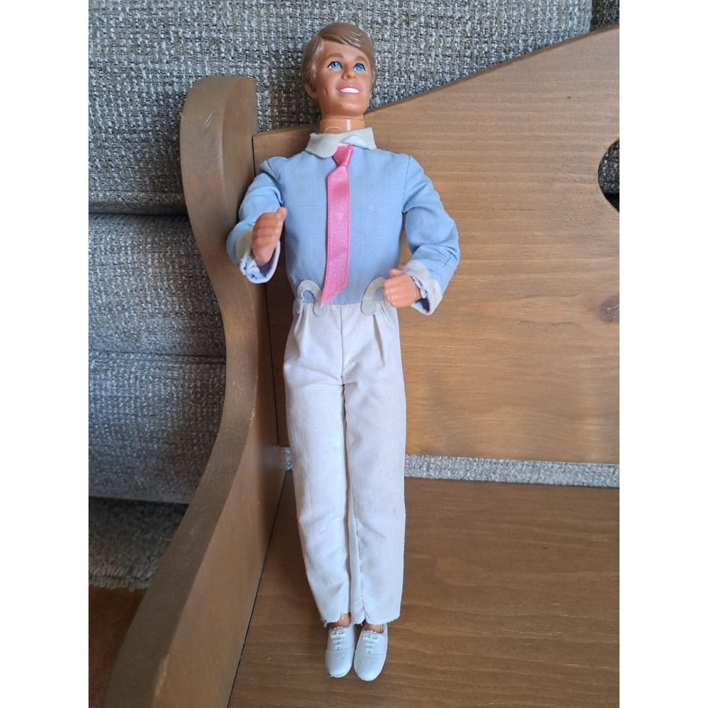 Mattel Inc. Barbie Ken Doll 1968 Made In Taiwan VTG
